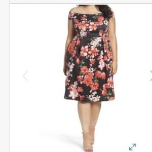 DOROTHY PERKINS Floral Fit & Flare Dress NWT